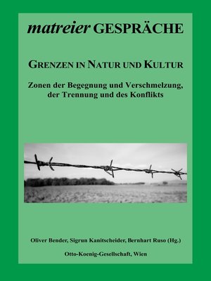 cover image of Grenzen in Natur und Kultur
